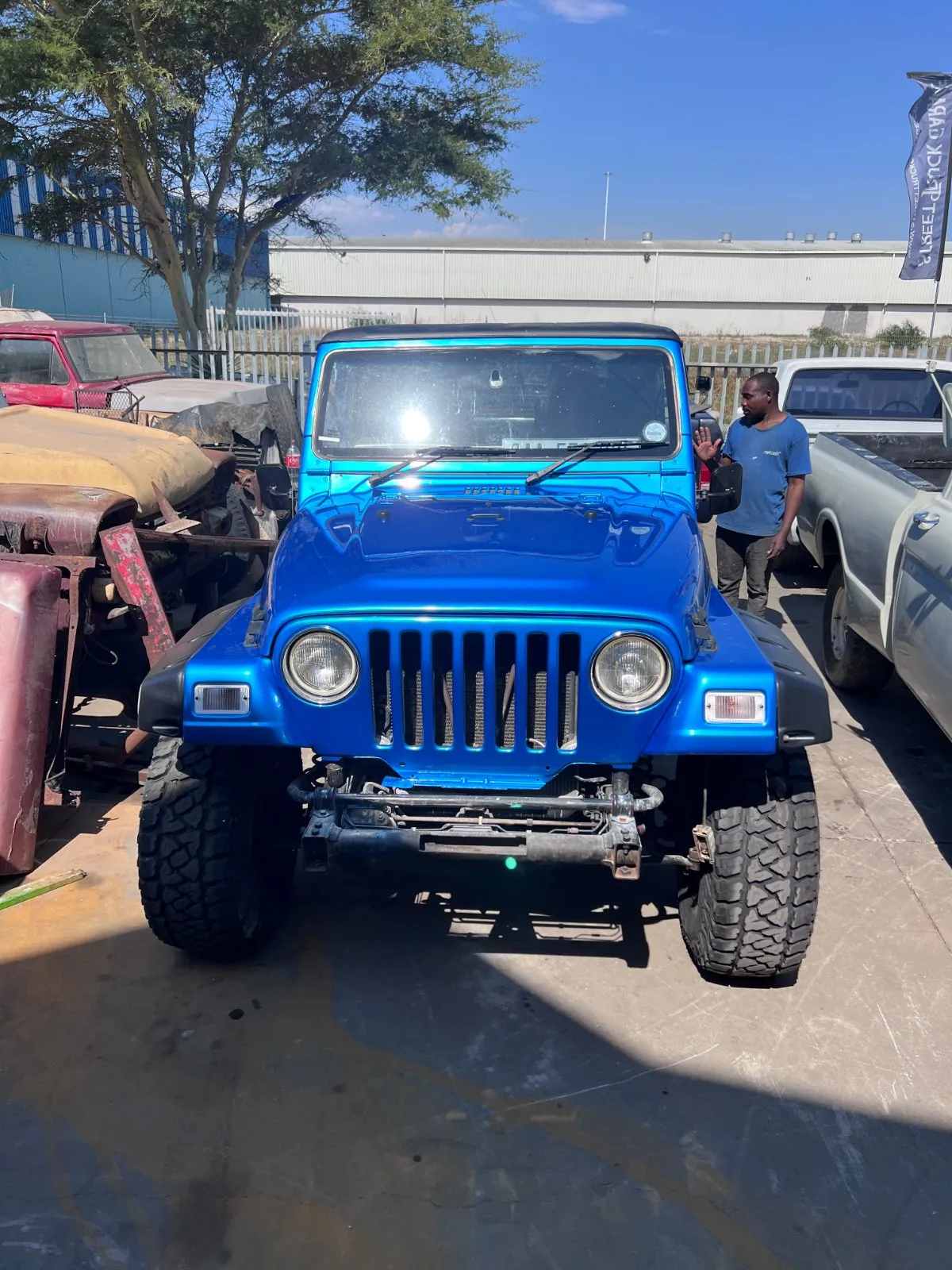 Jeep Spray Job