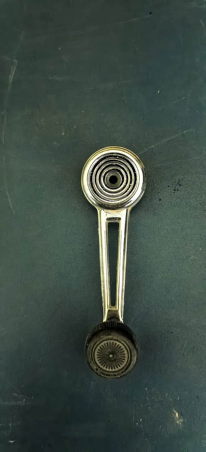 Window crank handle — chrome